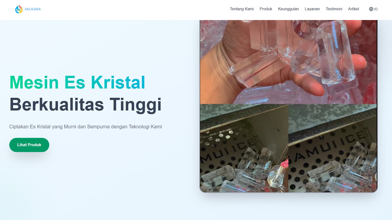 Akusara Es Kristal